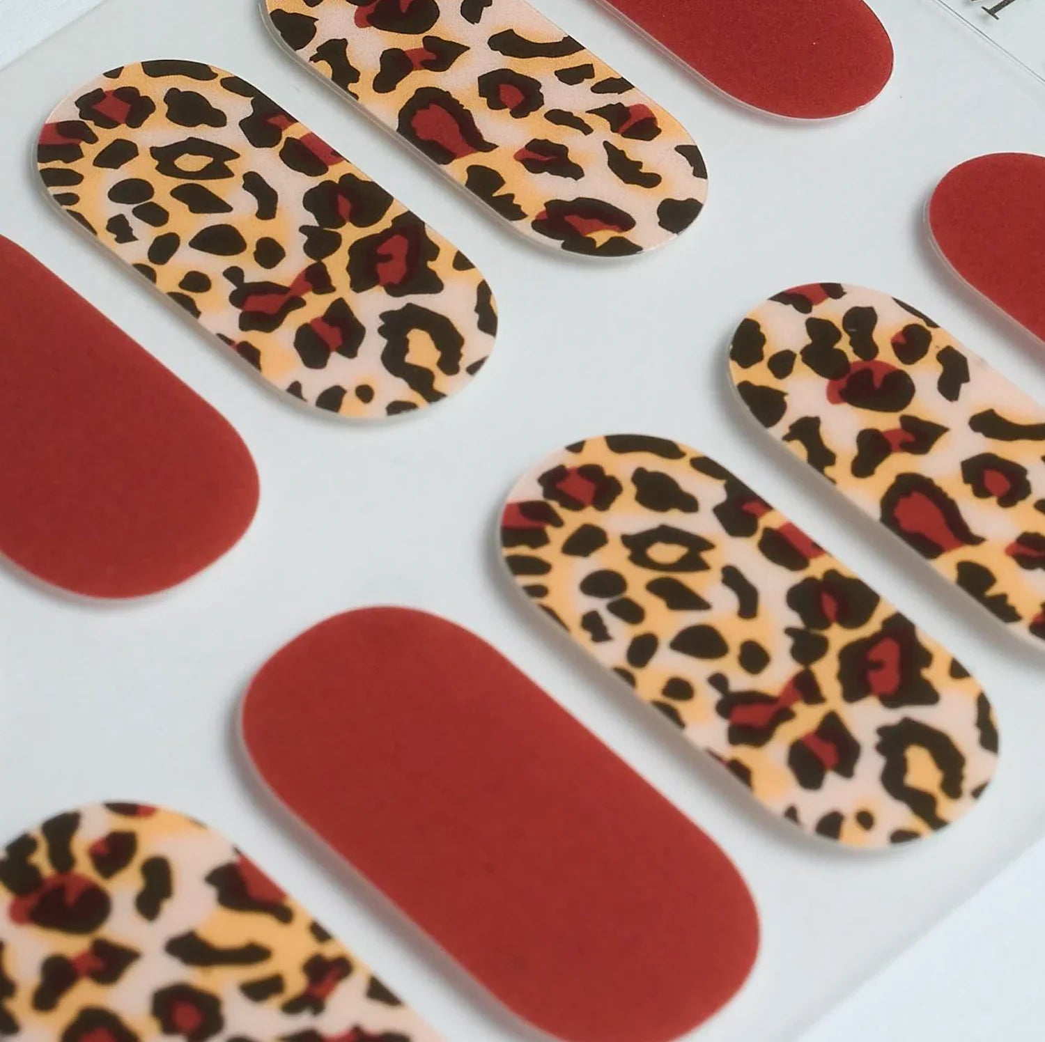 Candied Nails Red Cat Gel Nails