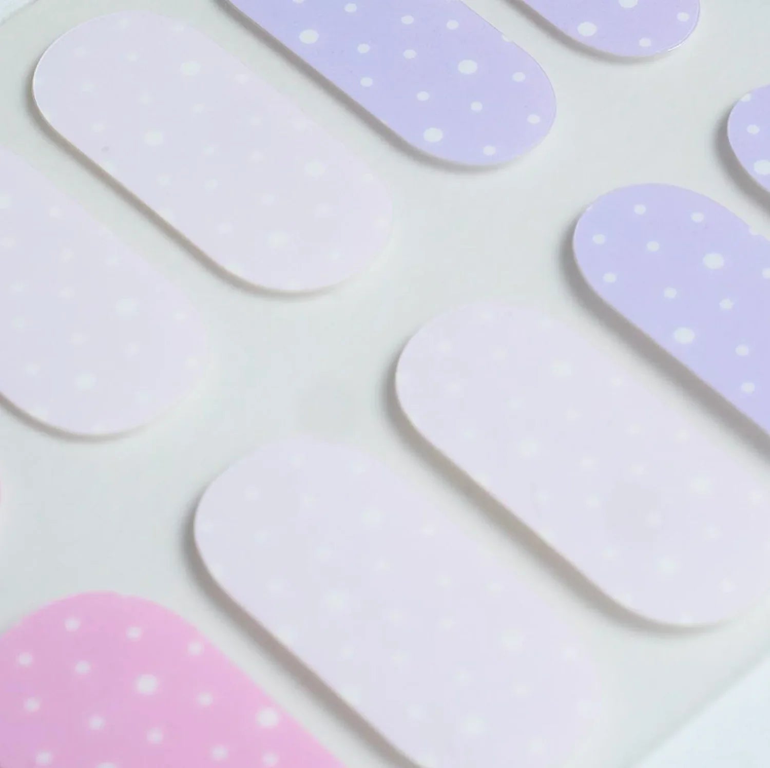 Candied Nails Pinks and Blues Gel Nails
