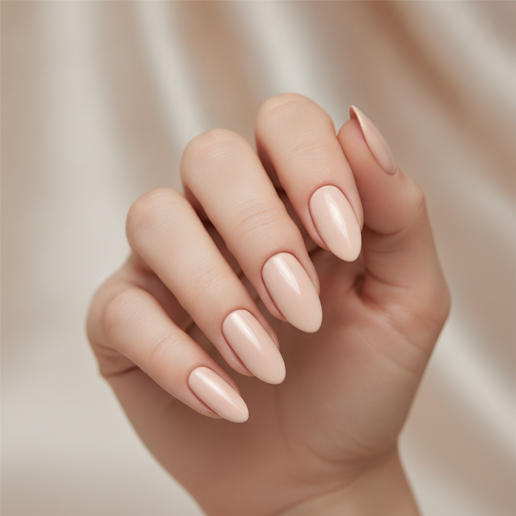 Champagne cream almond