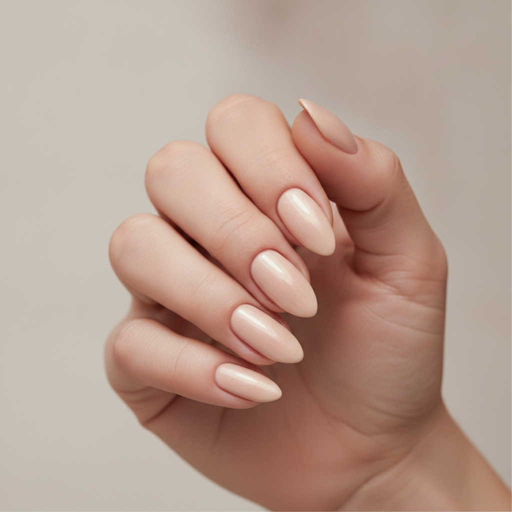 Champagne cream solid