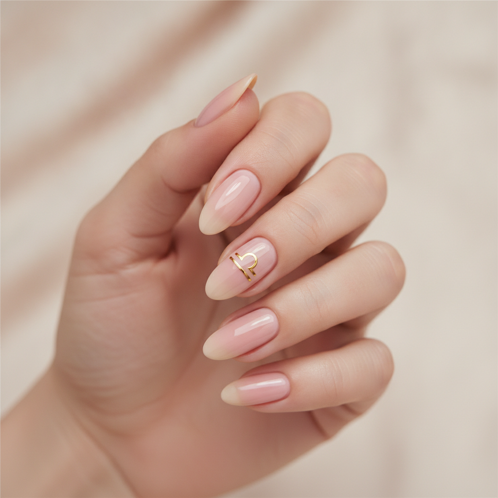 Sheer blush nude solid