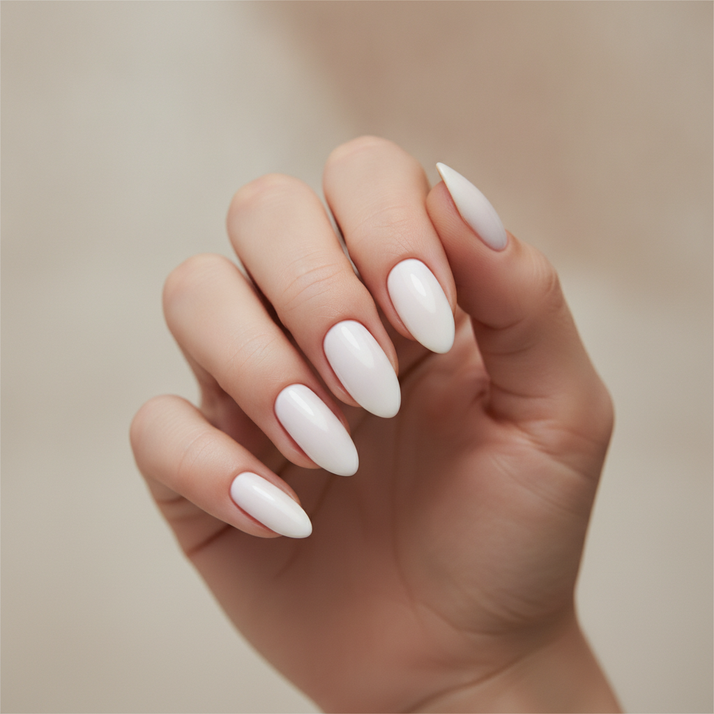 Pearl white solid gloss