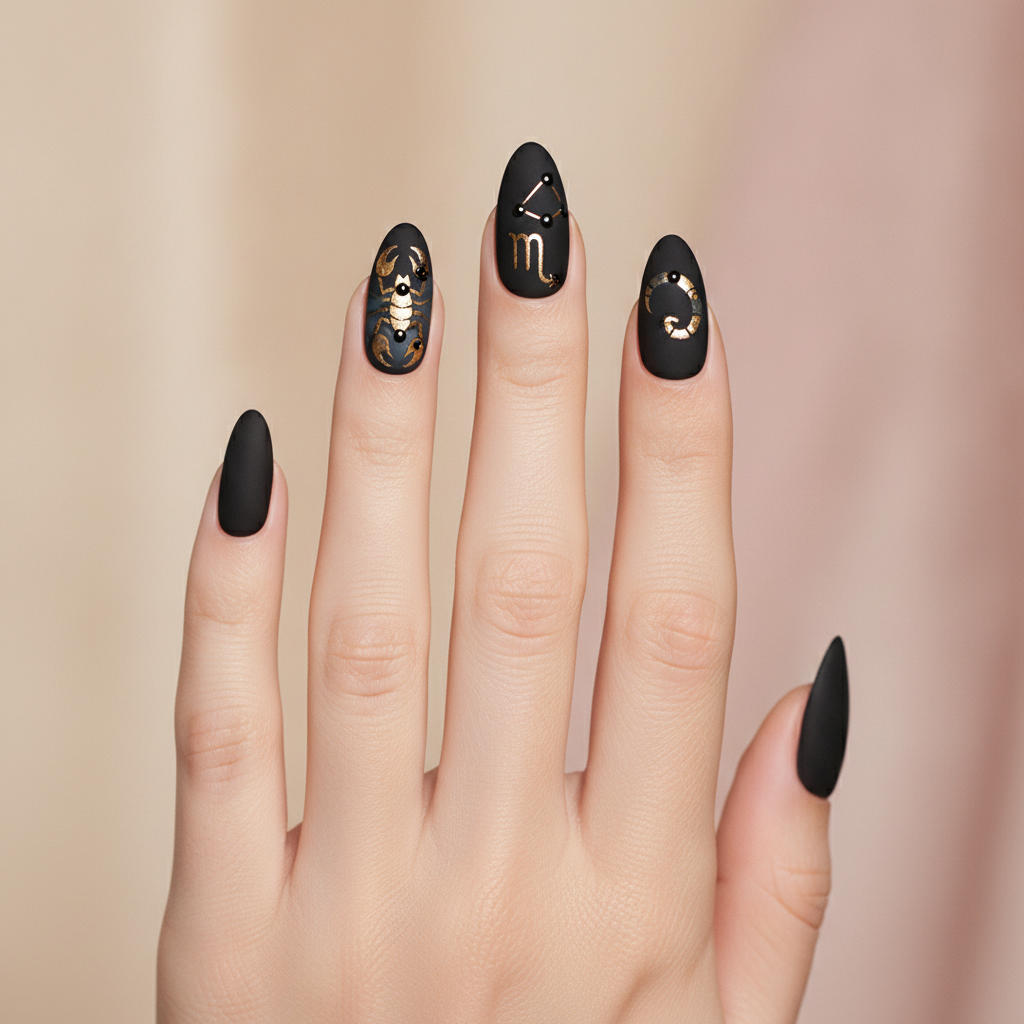 Matte jet black solid