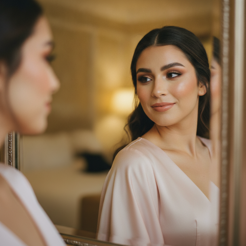 Bridal party soft glam