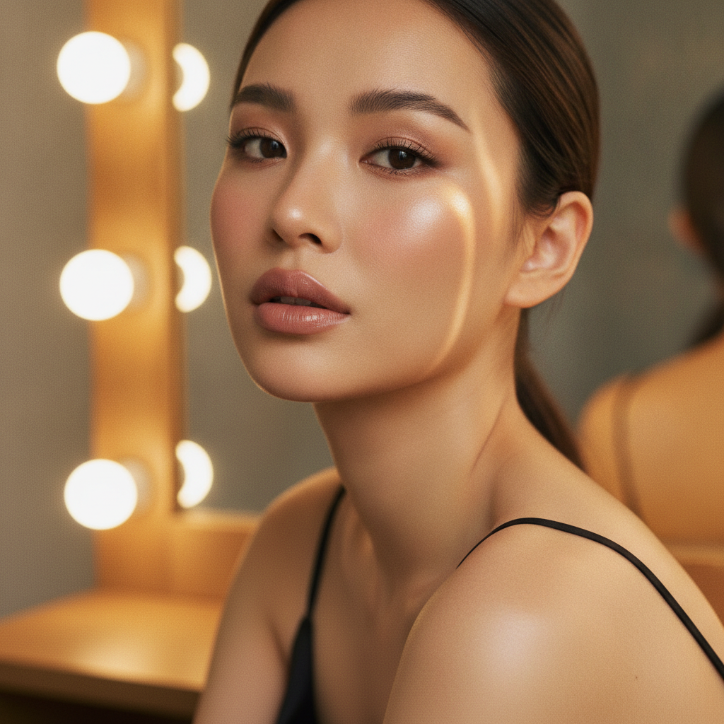 Getting-ready soft glam