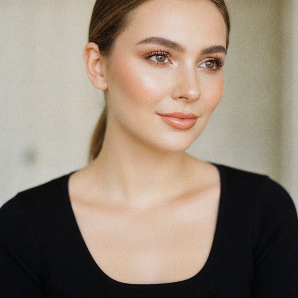 Glow skin + studio soft glam